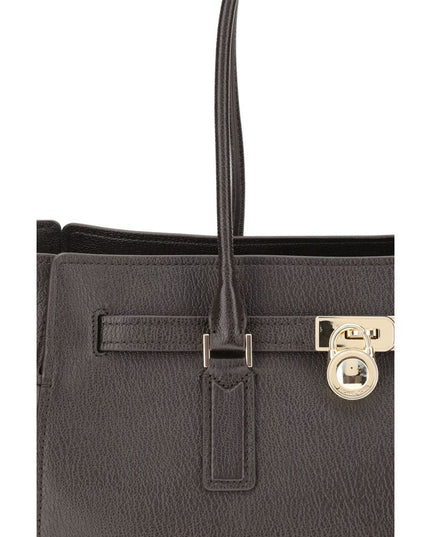 Michael Kors Brown Calf Leather Bos Taurus Shoulder Bag