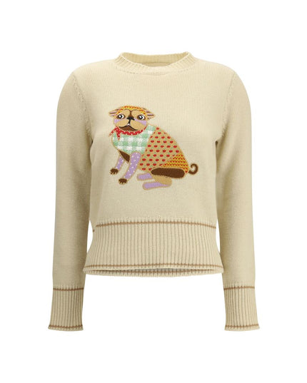 Valentino Le Chien de la Maison embroidered Sweater