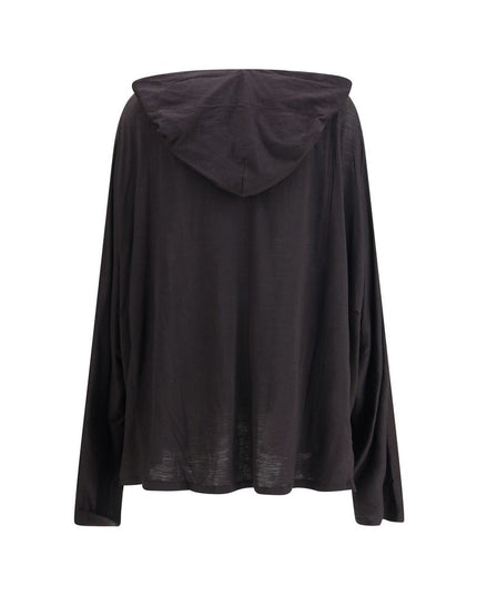 Rick Owens Black Fleece Wool Sportswear