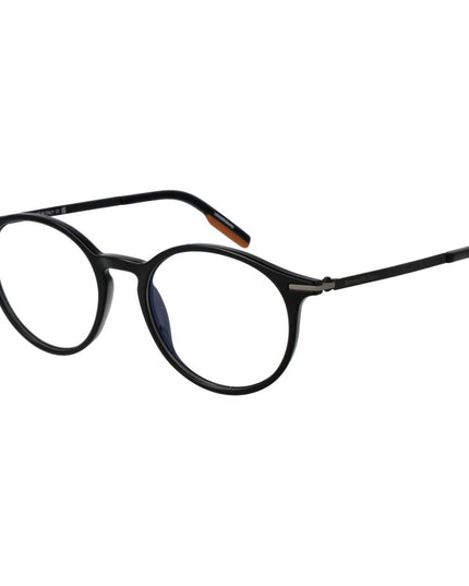 Ermenegildo Zegna Black Plastic Glasses (Frames)
