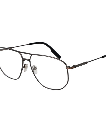 Ermenegildo Zegna Gray Titanium Glasses (Frames)