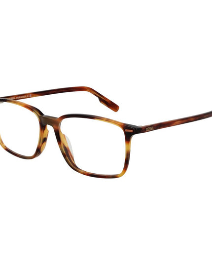 Ermenegildo Zegna Brown Acetate Glasses (Frames)