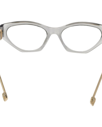 Philipp Plein Transparent Cellulose Acetate Glasses (Frames)
