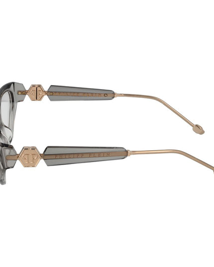 Philipp Plein Transparent Cellulose Acetate Glasses (Frames)