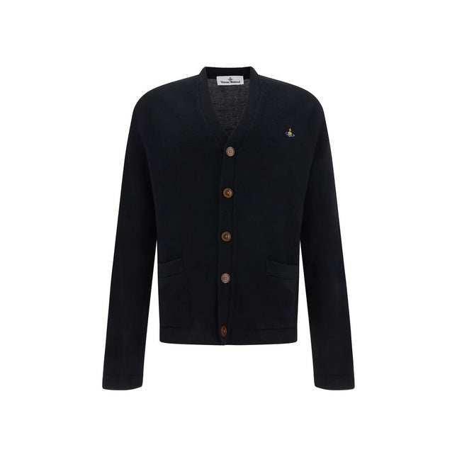 Vivienne Westwood Black Cotton Cardigan