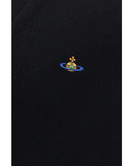 Vivienne Westwood Black Cotton Cardigan