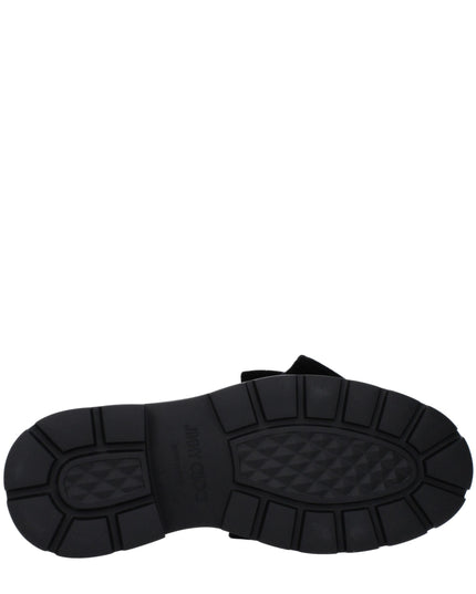 Jimmy Choo Gray Plastic Slip-On Loafers