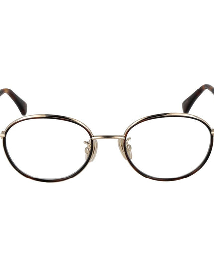 Max Mara Brown Metal Glasses (Frames)