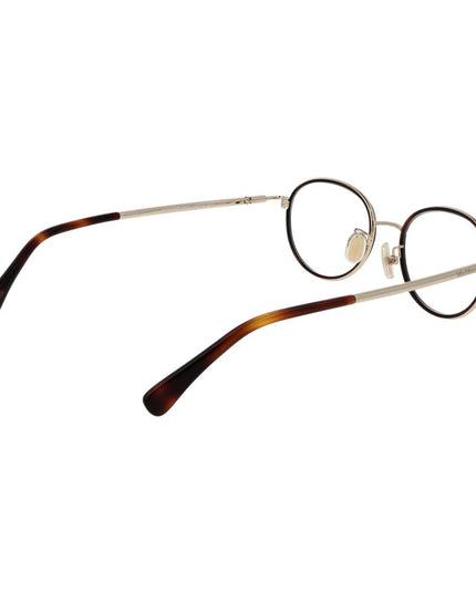 Max Mara Brown Metal Glasses (Frames)