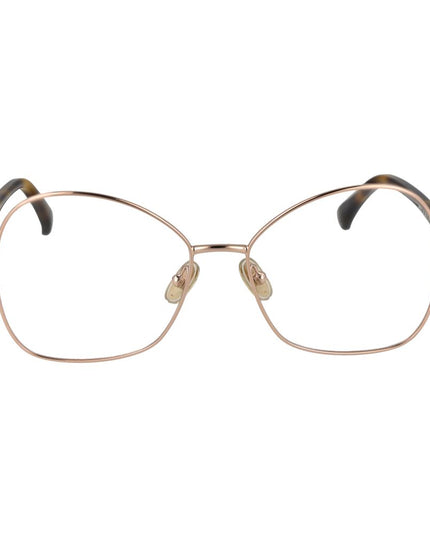 Max Mara Rose Gold Metal Glasses (Frames)