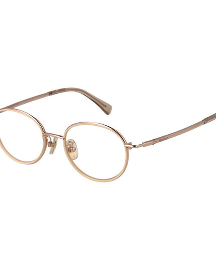 Max Mara Rose Gold Metal Glasses (Frames)