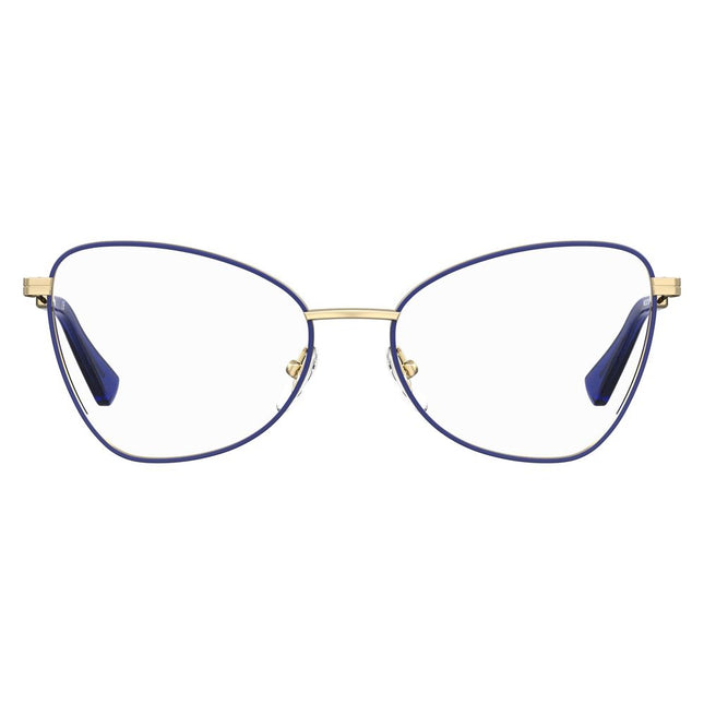 Moschino Blue Metal Frames