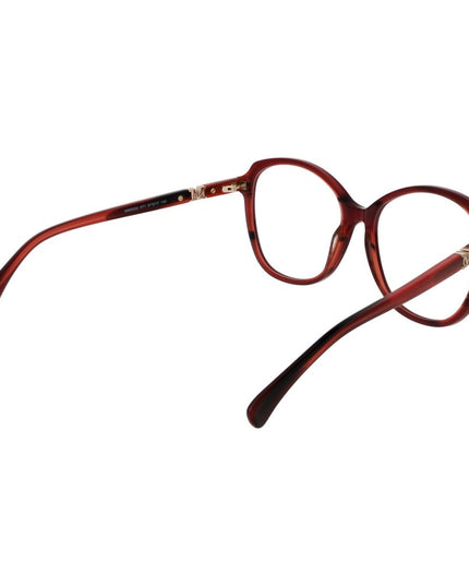 Max Mara Burgundy Plastic Glasses (Frames)