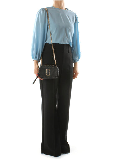 Marc Jacobs Black Leather Crossbody Bag