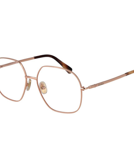Max Mara Rose Gold Metal Glasses (Frames)