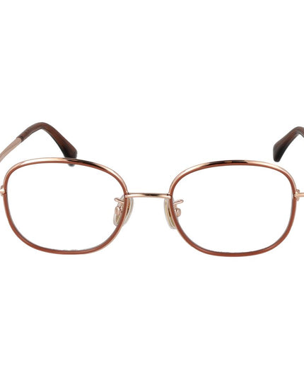 Max Mara Rose Gold Metal Glasses (Frames)
