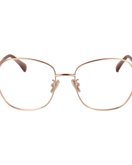 Max Mara Rose Gold Metal Glasses (Frames)