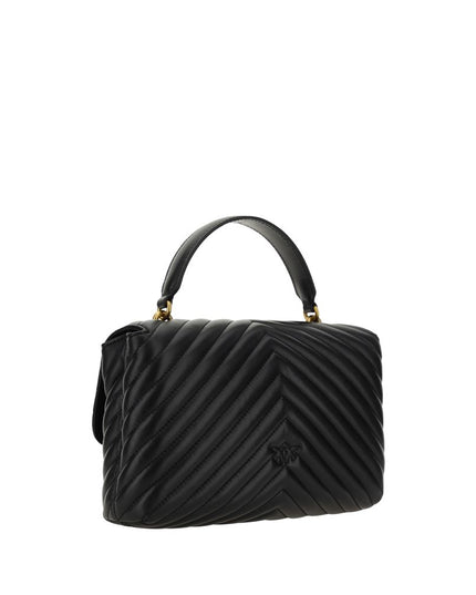 PINKO Black Calf Leather Bos Taurus Wallet