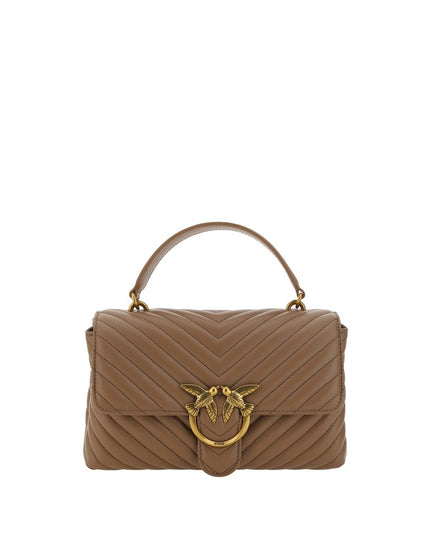 PINKO Brown Calf Leather Bos Taurus Wallet