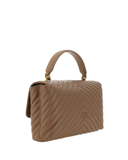 PINKO Brown Calf Leather Bos Taurus Wallet