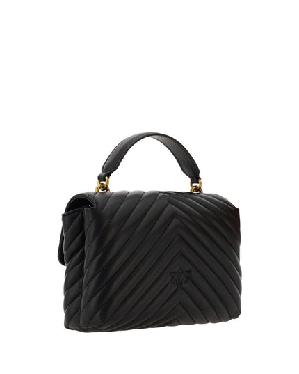 PINKO Black Calf Leather Bos Taurus Wallet