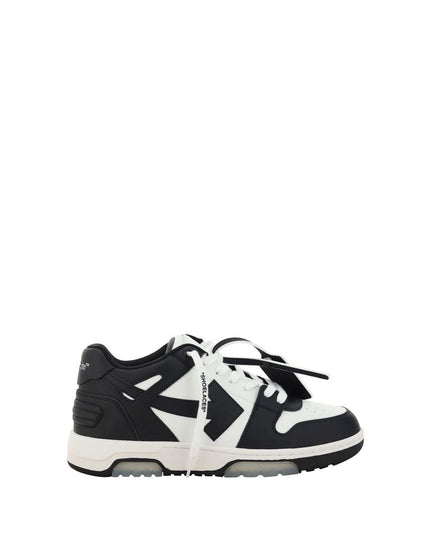 Off-White Black Rubber Low Top Sneakers