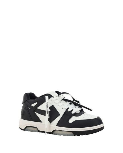 Off-White Black Rubber Low Top Sneakers
