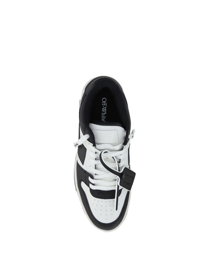 Off-White Black Rubber Low Top Sneakers