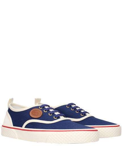 Valentino Garavani Blue Fabric Low Top Sneakers