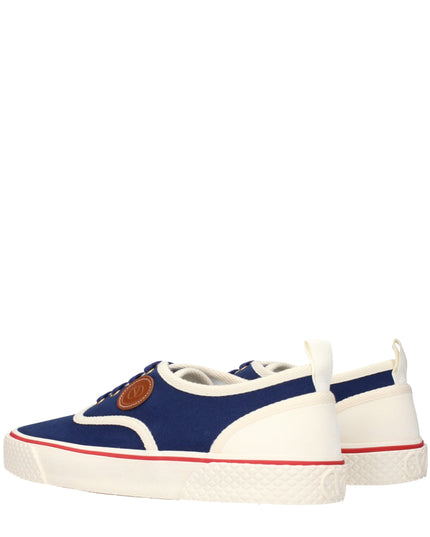 Valentino Garavani Blue Fabric Low Top Sneakers