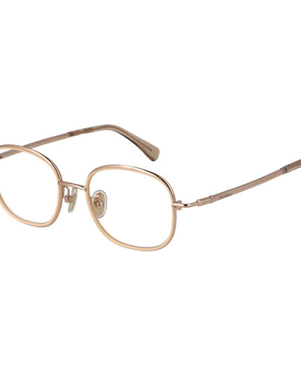 Max Mara Rose Gold Metal Glasses (Frames)