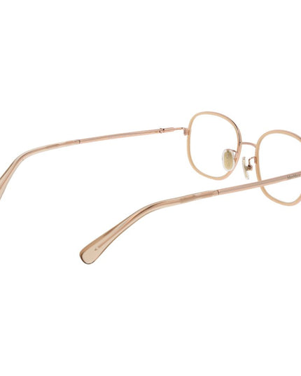Max Mara Rose Gold Metal Glasses (Frames)