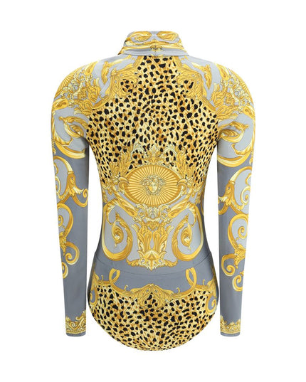 Versace Multicolor Viscose Top