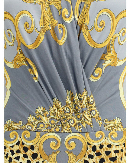 Versace Multicolor Viscose Top