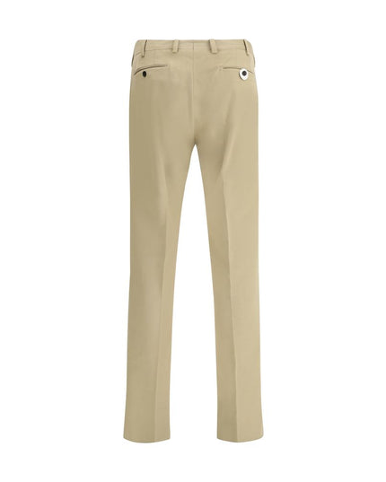 Germano Beige Cotton Chino Pants