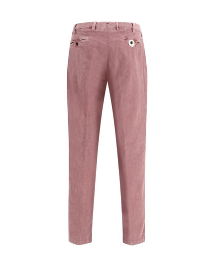 Germano Multicolor Cotton Casual Pants