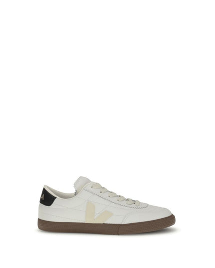 Veja Black Leather Sneakers