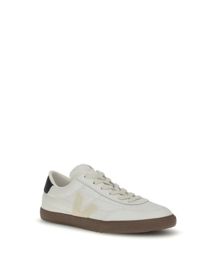 Veja Black Leather Sneakers
