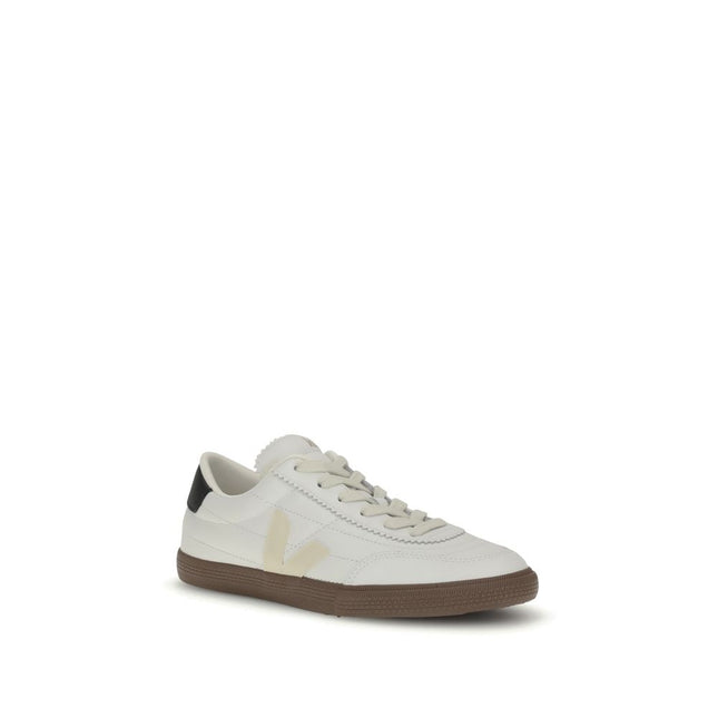 Veja Black Leather Sneakers