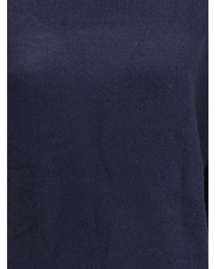 Allude Blue Cashmere Cashmere Sweater