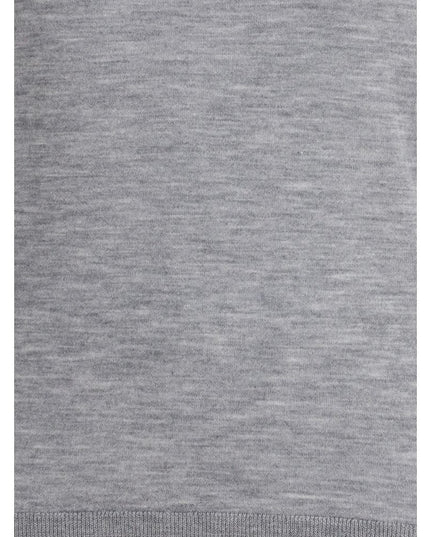 Allude Gray Cashmere Turtleneck
