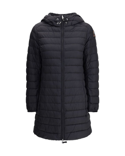 Parajumpers Black Nylon Coat