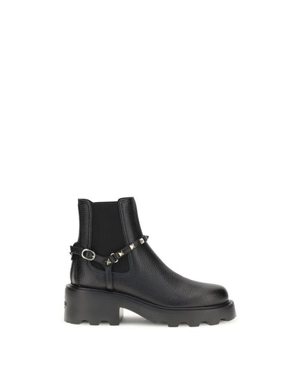Valentino Garavani Leather Ankle Boots