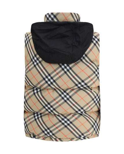 Burberry Multicolor Polyester Sleveless Jacket