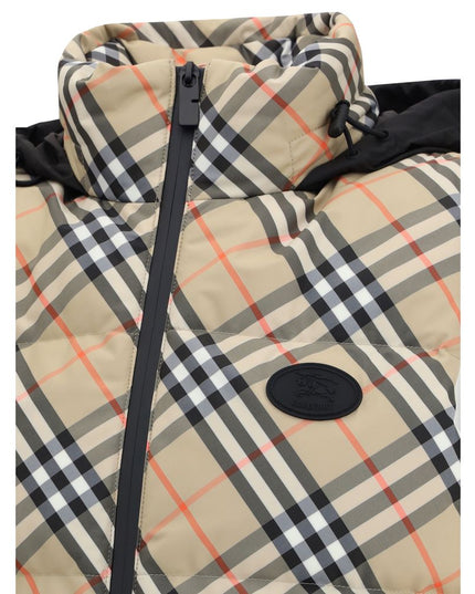 Burberry Multicolor Polyester Sleveless Jacket