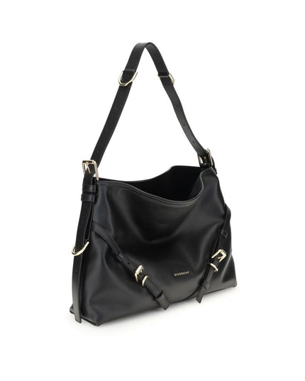Givenchy Black Calf Leather Bos Taurus Shoulder Bag