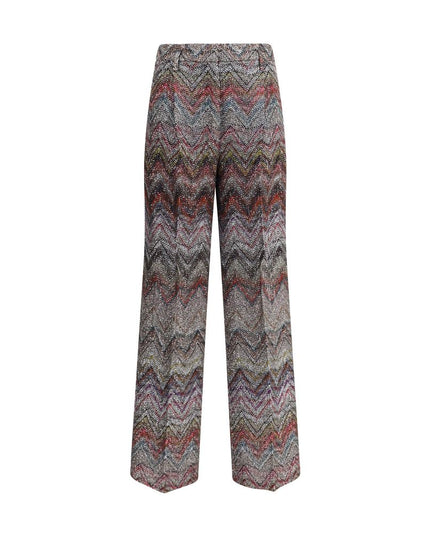 Missoni Multicolor Viscose Casual Pants