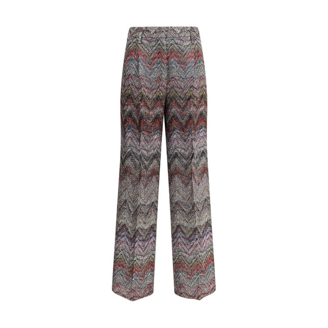 Missoni Multicolor Viscose Casual Pants