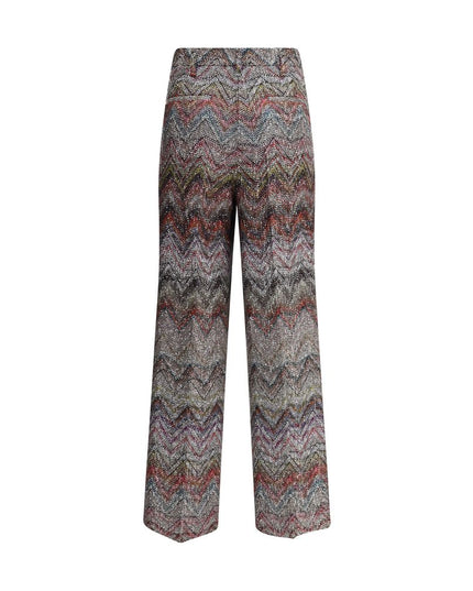 Missoni Multicolor Viscose Casual Pants