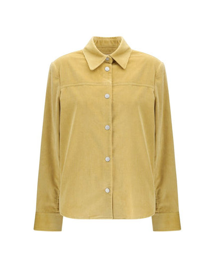Jacob Cohen Yellow Cotton Denim Jacket